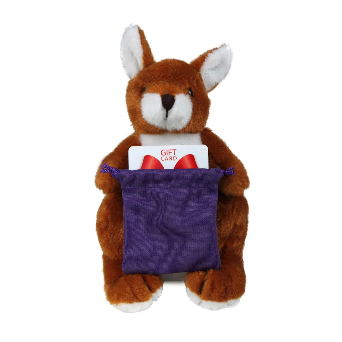 soft plush Kangaroo with gift card sack 1