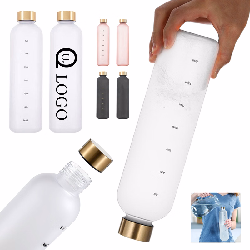 34 Oz Reusable Plastic Water Bottle
