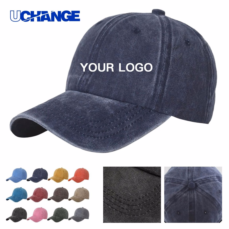 Washed Baseball Hat Headwear for Sports and Outdoor Use