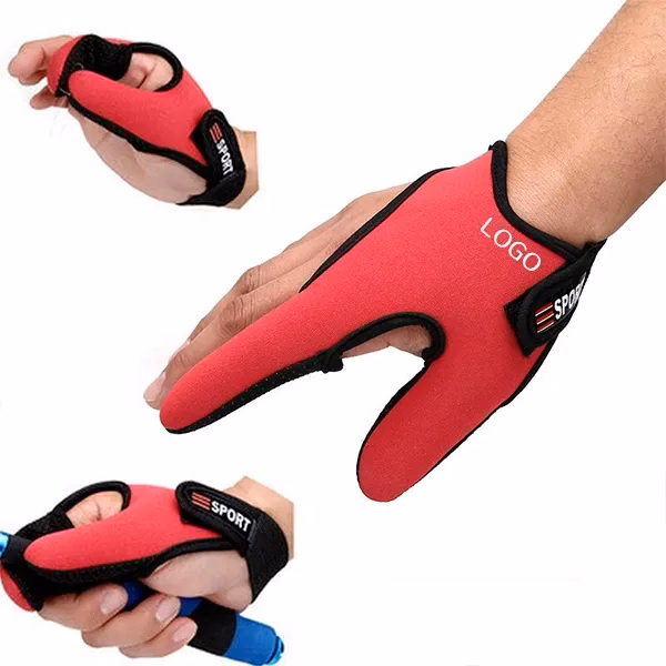 Anti-Friction Fingerless Fishing Gloves with 2 Pack