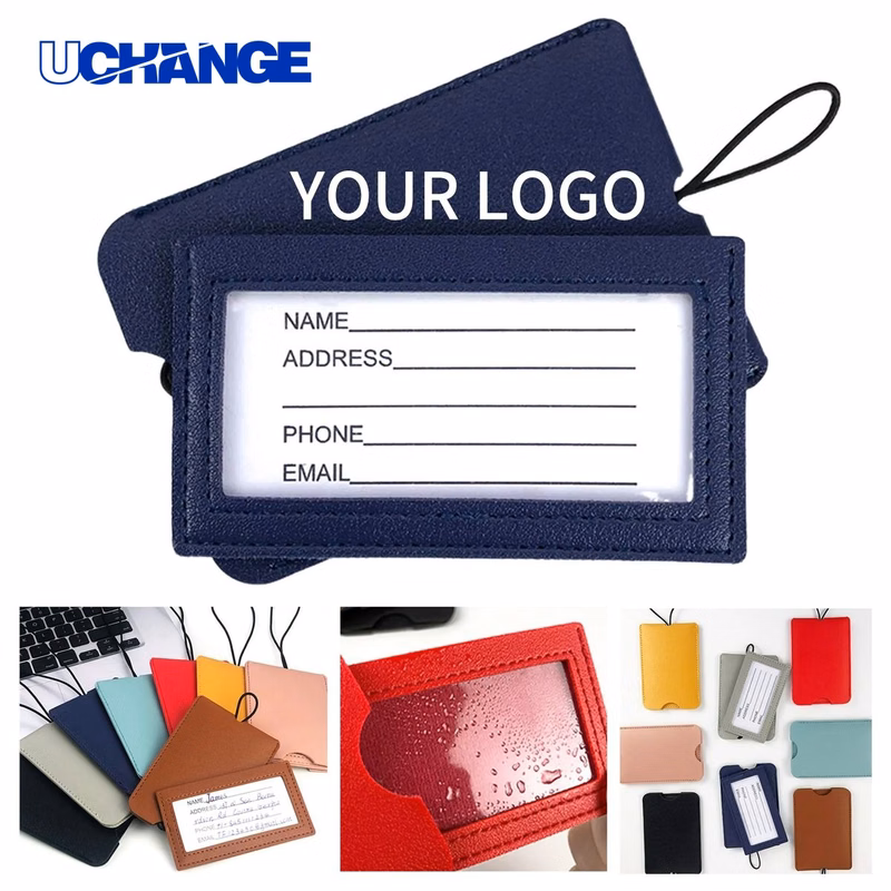 PU Leather Luggage Tag for Suitcases