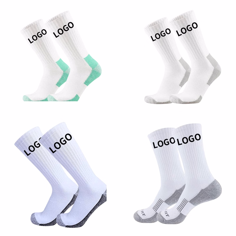 High Performance Cotton Basketball Adult Athletic Crew Socks