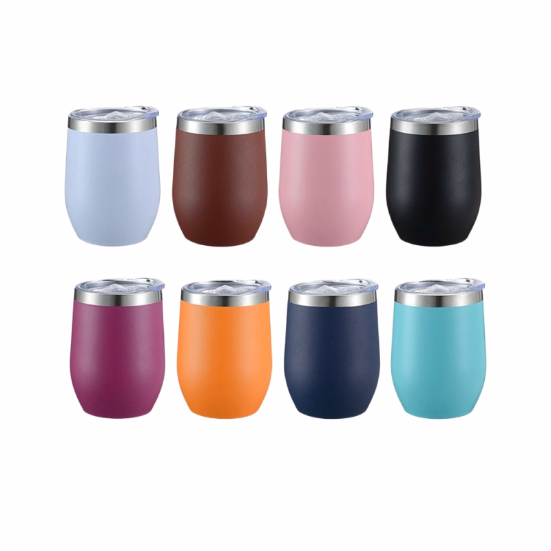 12oz Stemless Wine Tumbler with Lid