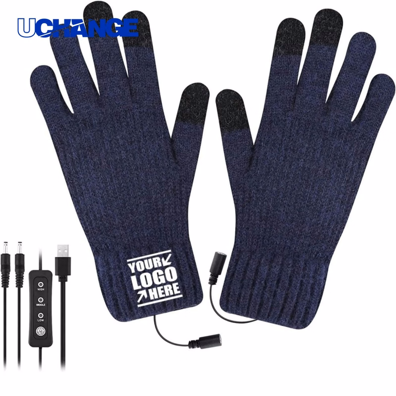 Woolen USB Hand Warmer Gloves