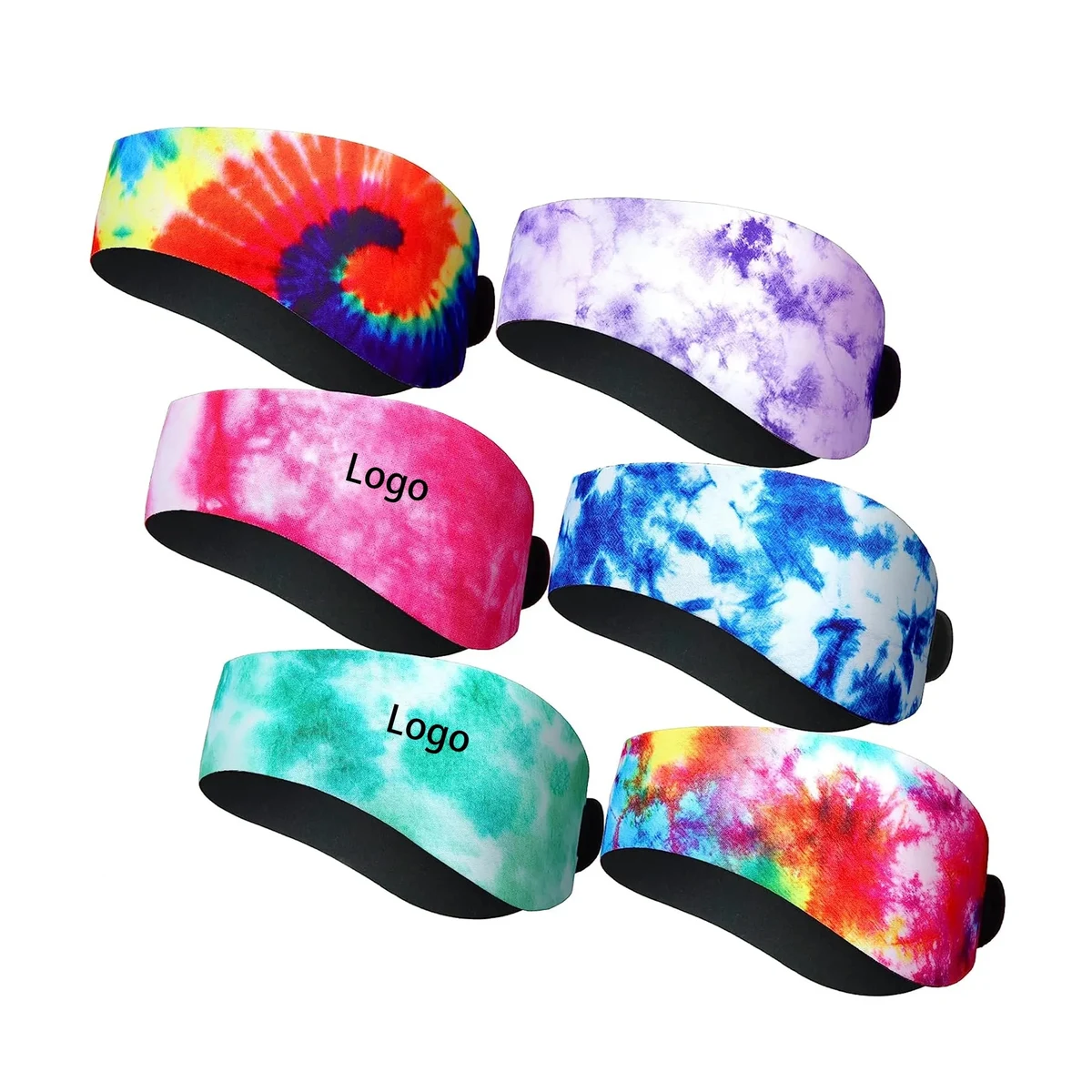 MOQ 50pcs 23" Neoprene Swimming Headband Ear Protection 1