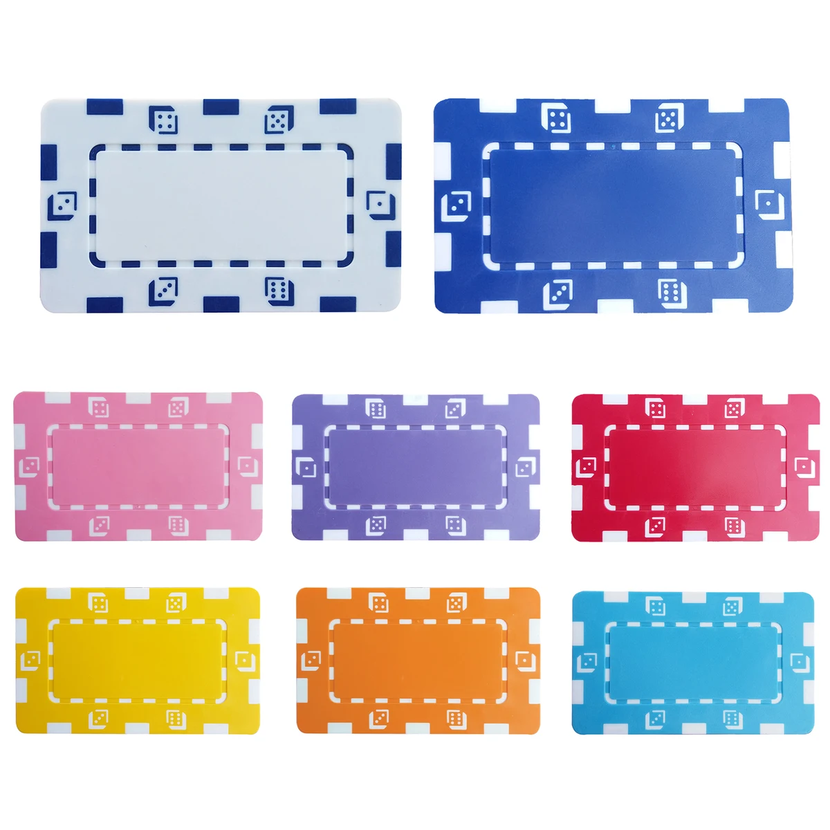 Abs Rectangular Game Currency Poker Chips 1