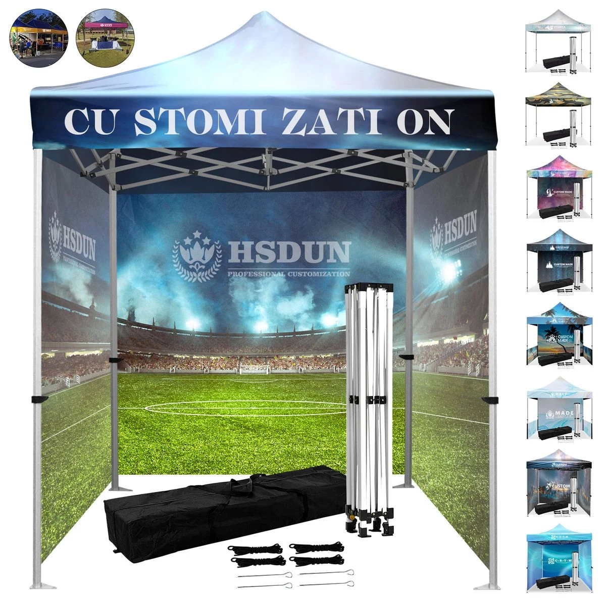 Custom Aluminum Foldable Advertising Canopy 1
