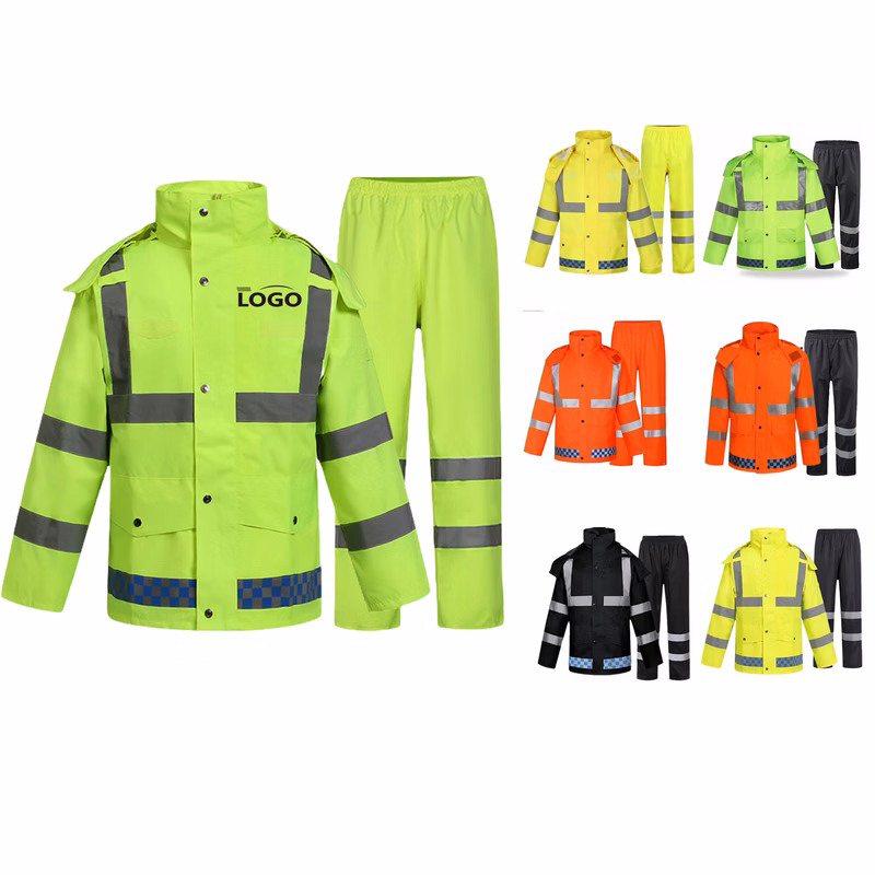 Waterproof Reflective Raincoat