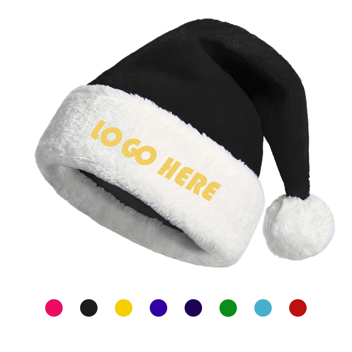 Custom Logo Santa Hat 1
