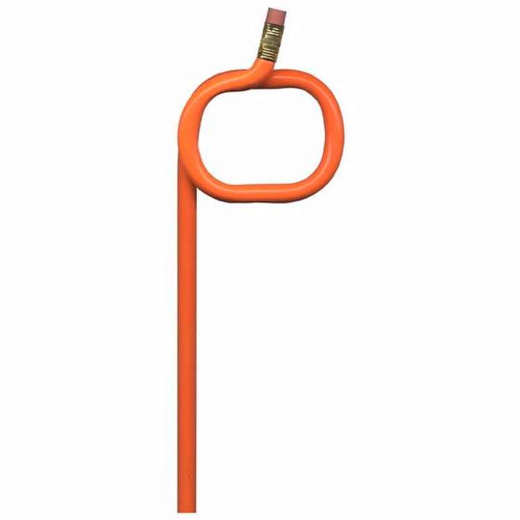 Pumpkin Bentcil, Bent #2 Pencil
