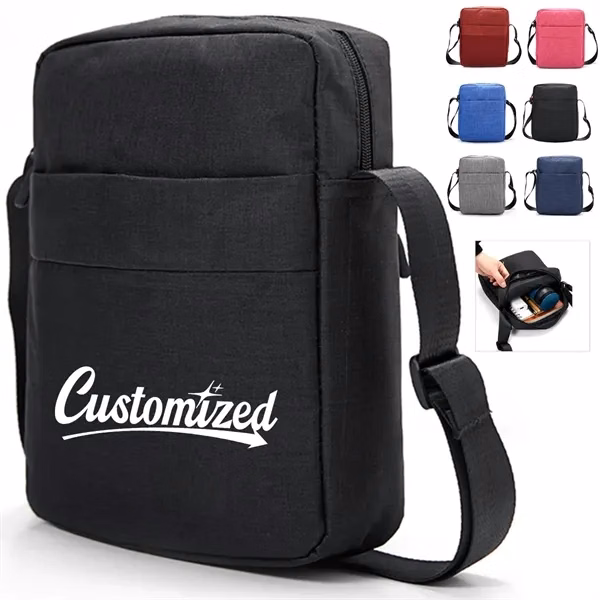 Custom Lightweight Crossbody Sling Shoulder Bag — Daily Commute & Corporate Gifting