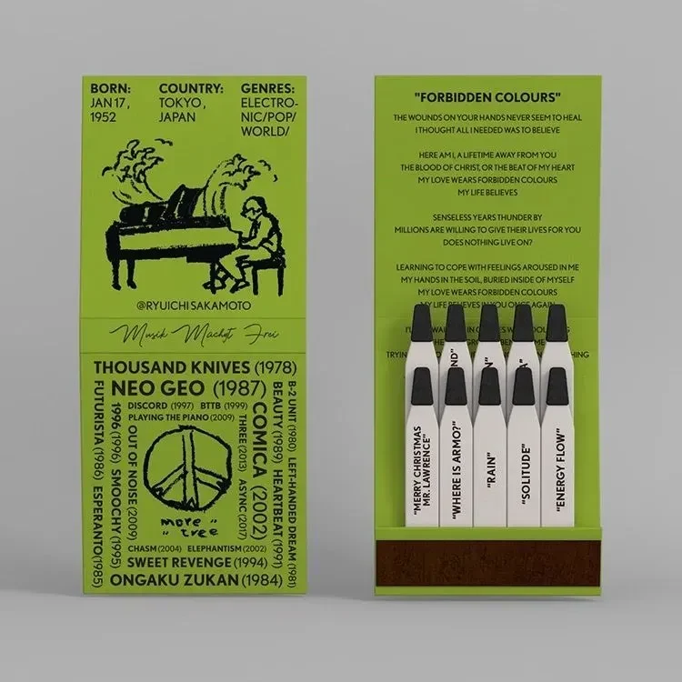 paper book matches Custom 1