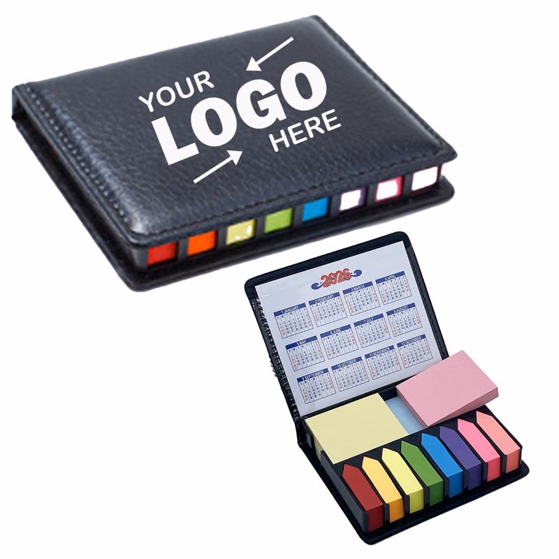 Office Essential Multifunctional Sticky Note Organizer With Customizable Logo And 2026 Calendar