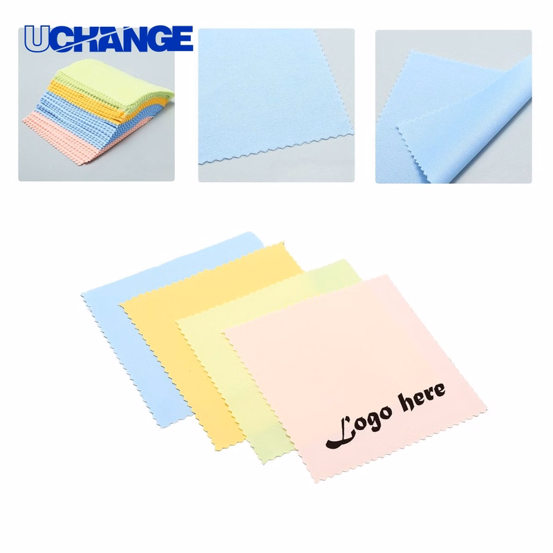 Microfiber Eyeglass Cleaning Cloth Wiper with Logo