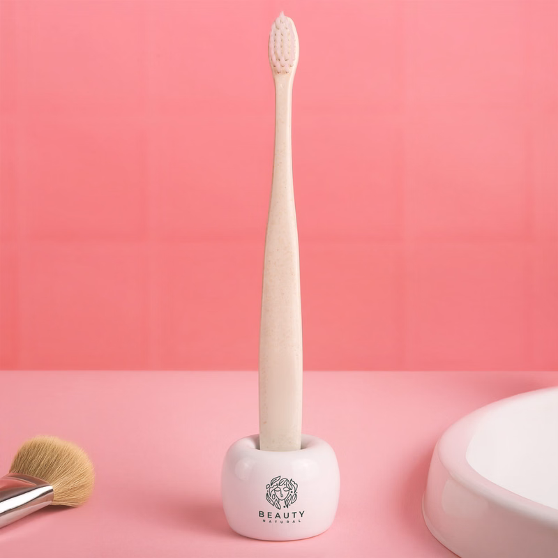 Smilespot Ceramic Toothbrush Holder