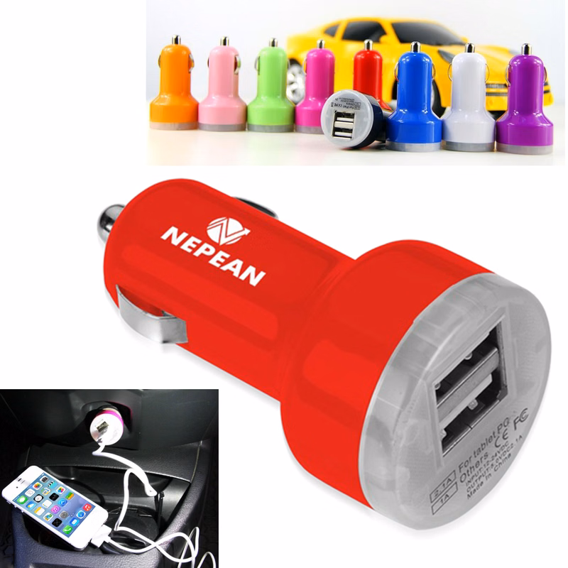 Dual USB Mini Car Charger