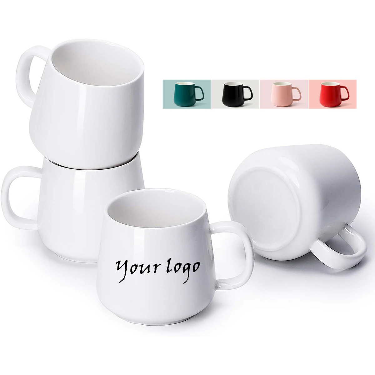 Porcelain Coffee Mug 12 oz 1