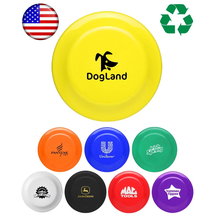 USA Made - Frisbee - 9 inch Round Flying Disc - Solid Colors 1