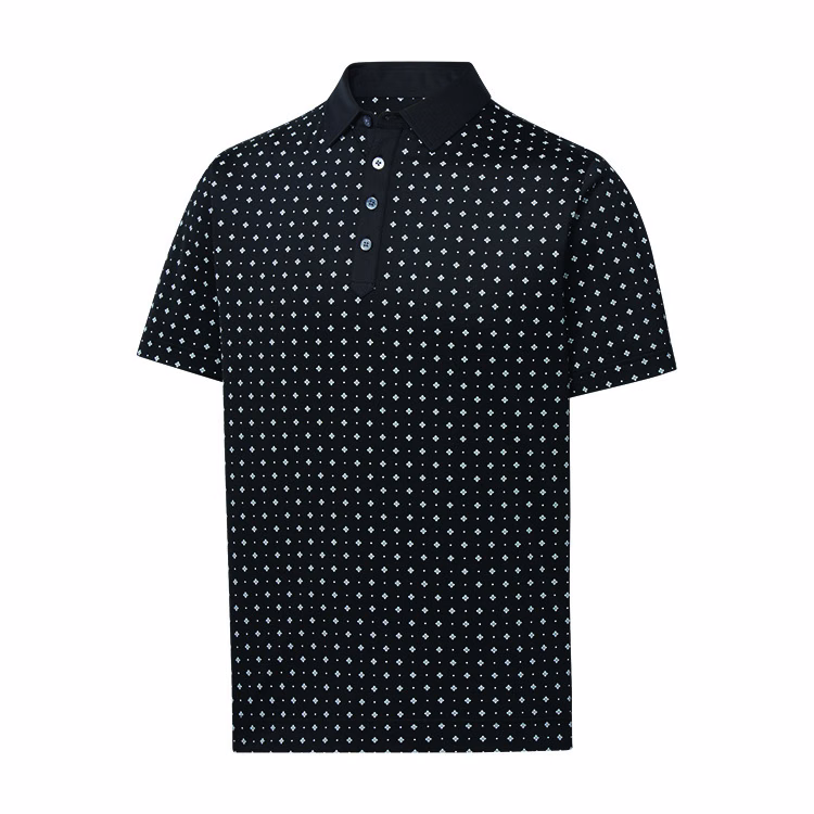 FootJoy ProDry Performance Lisle Deco Print- Athletic Fit Polo