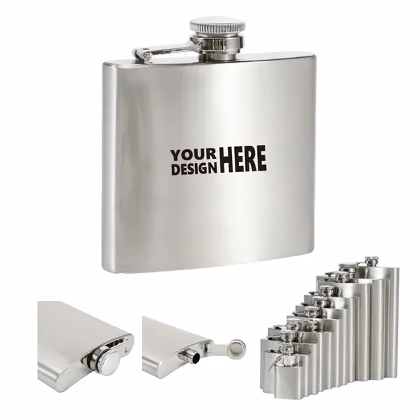 10oz 304 Stainless Steel Pocket Hip Flask Wine Pot