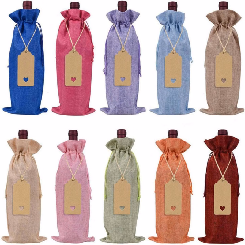 Wine Bottle Gift Bag MOQ 200PCS