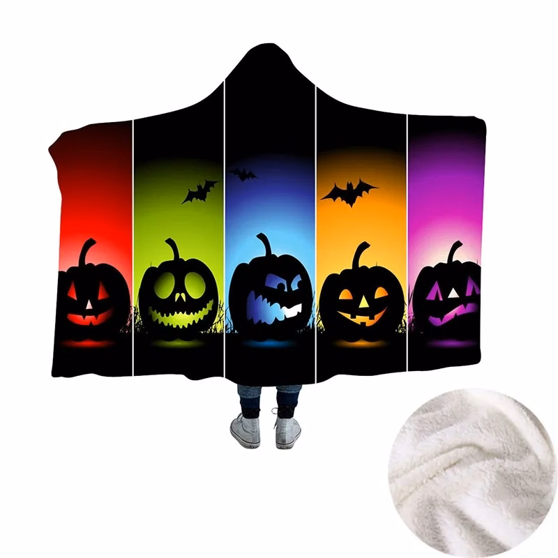 Custom Fleece Hooded Blanket