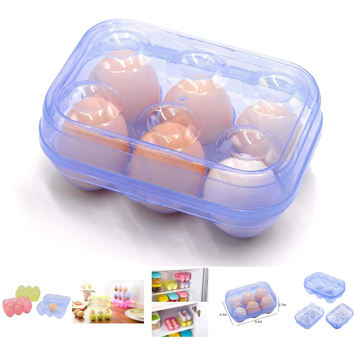 Clear Egg Storage Box 1