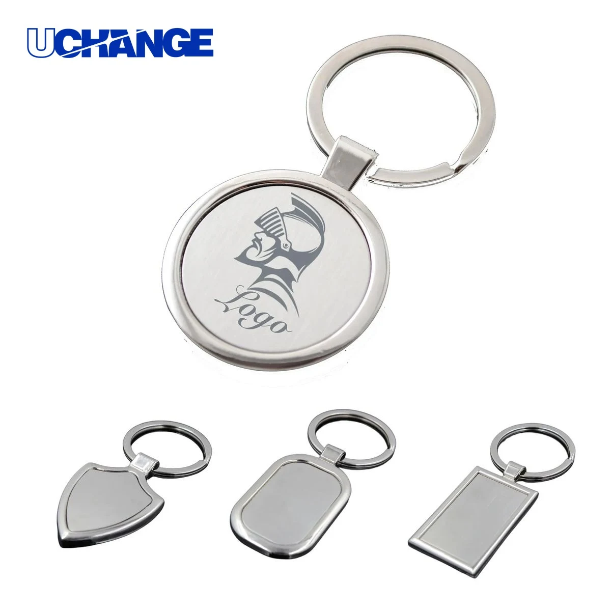 Metal Keychain Ring Tag 1