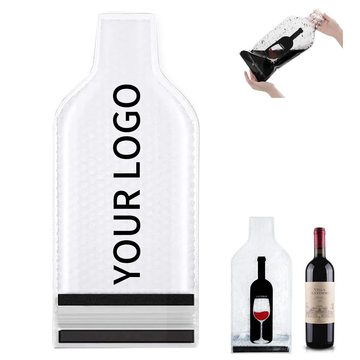 Travel Wine Bag With Protective Seal 1