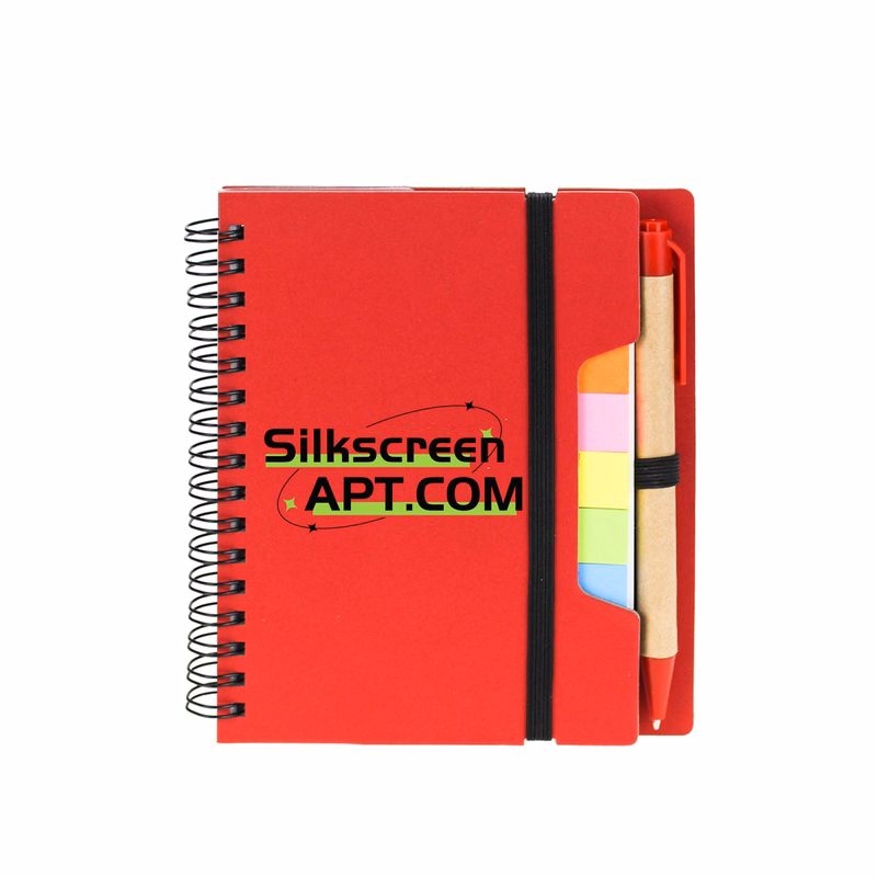Spiral Notebook Steno Pads Notepad With Pen