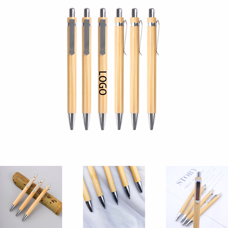 Eco-Friendly Wooden Logo Giveaway Pen