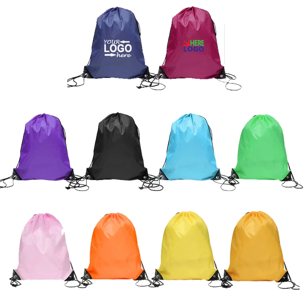 Full-color Sport Drawstring Backpack 1