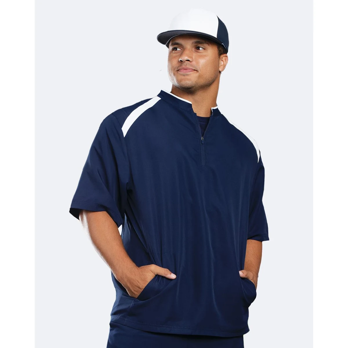 Men's Clubhouse Short Sleeve Quarter-Zip Pullover - 229581 1