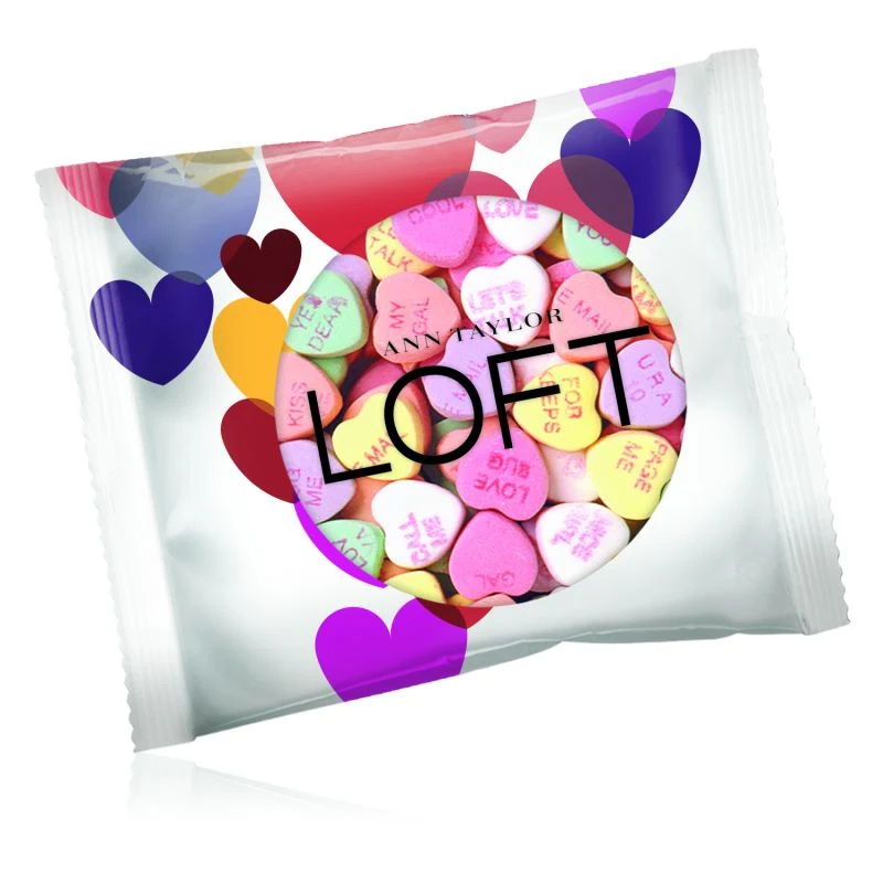 2oz. Full Color DigiBag™ with Imprinted Conversation Hearts 1