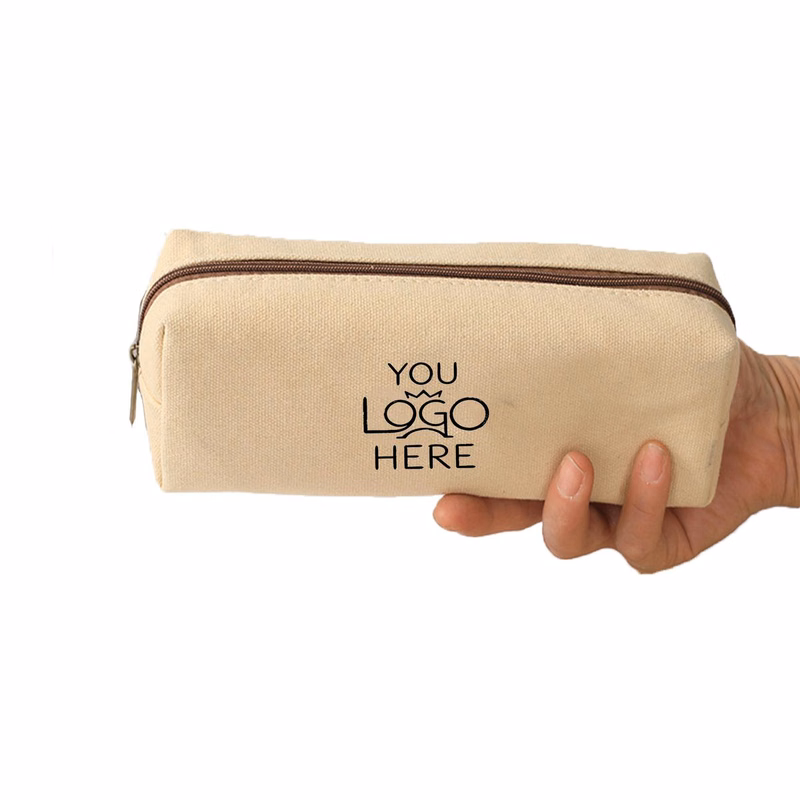 Customizable Canvas Pencil Case