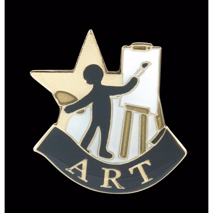 Art Academic Achievement Pin