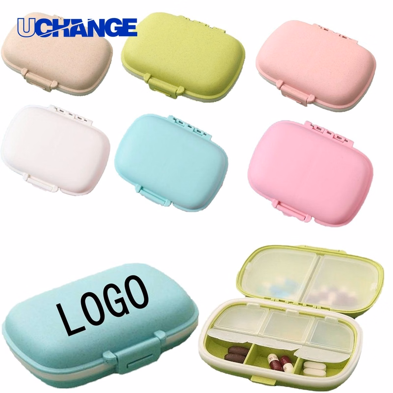 Traveler 8-Compartment Pill Box Organizer