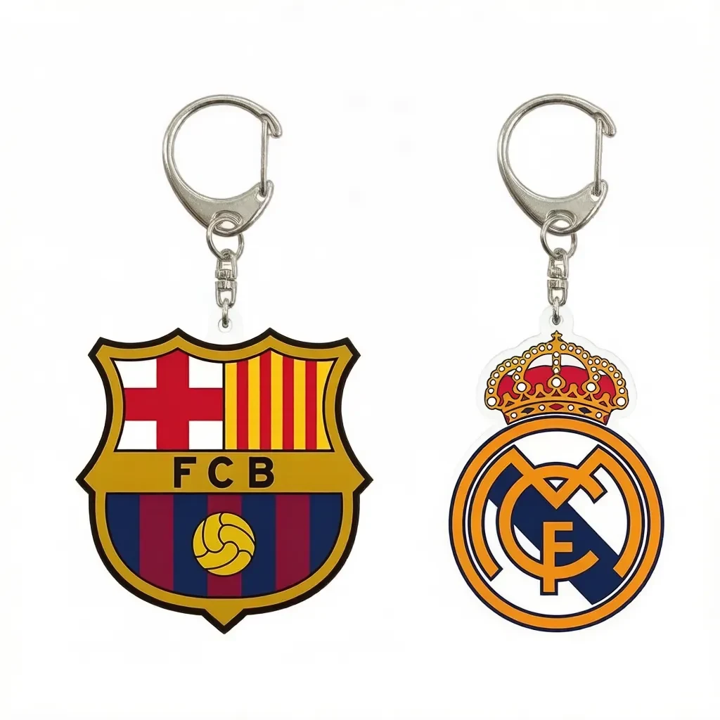 Promote your brand with a custom two-sided acrylic keychain 1