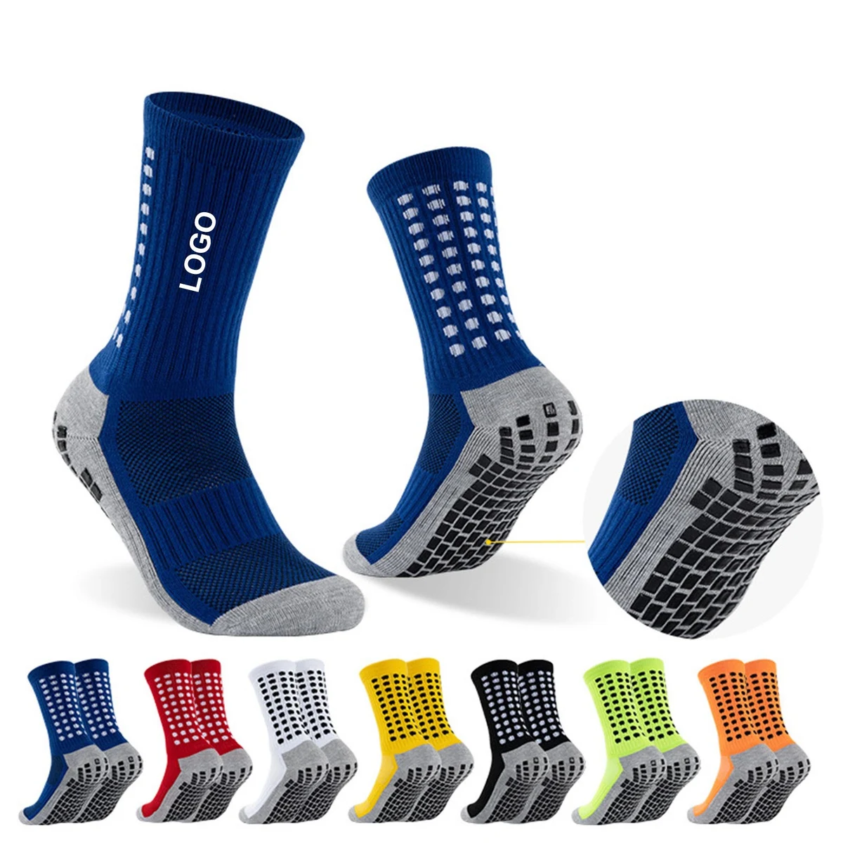 Men's Anti Slip Soccer Sock 1