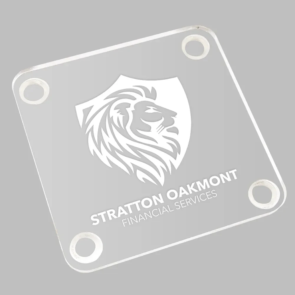 Laser Etched Acrylic Coasters 1
