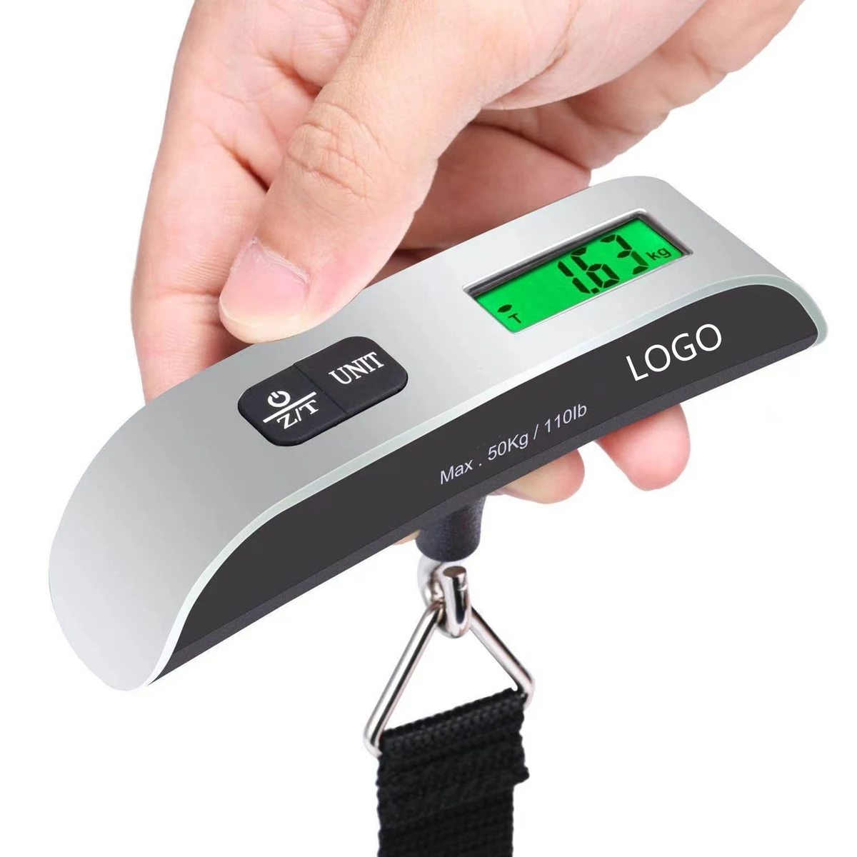 Portable Handheld Luggage Scale With Temperature Sensor 1