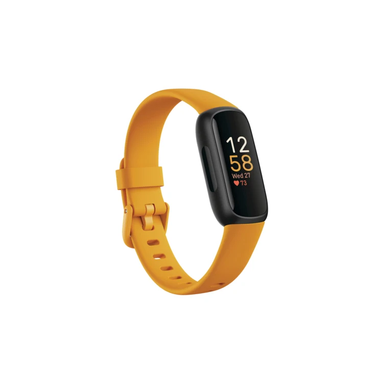 Fitbit Inspire 3 Tracker - Morning Glow/Black 1