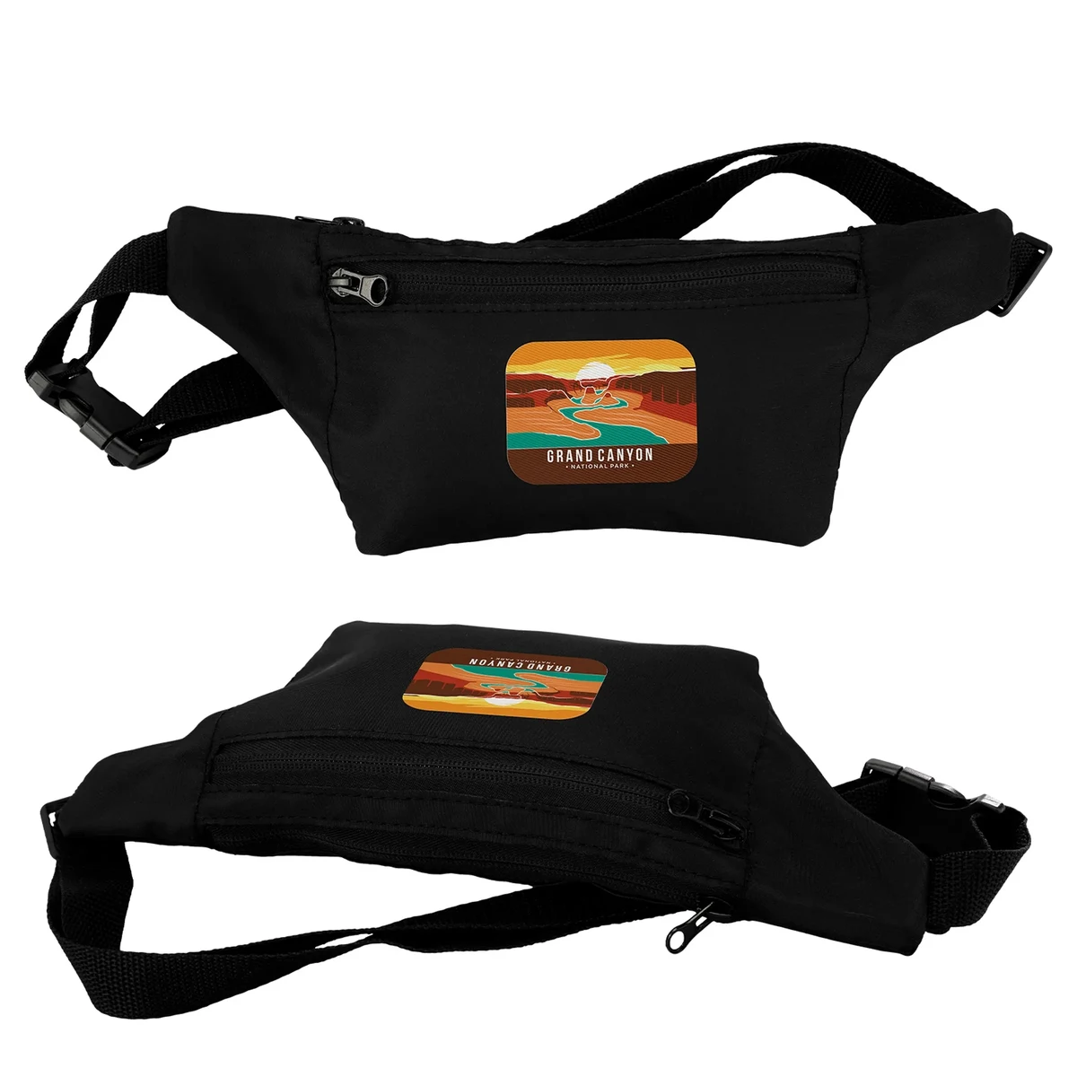 TRENDY EMBLEM FANNY PACK 1