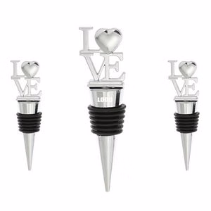 Unique Love Shaped Wine Cork Bottle Stopper