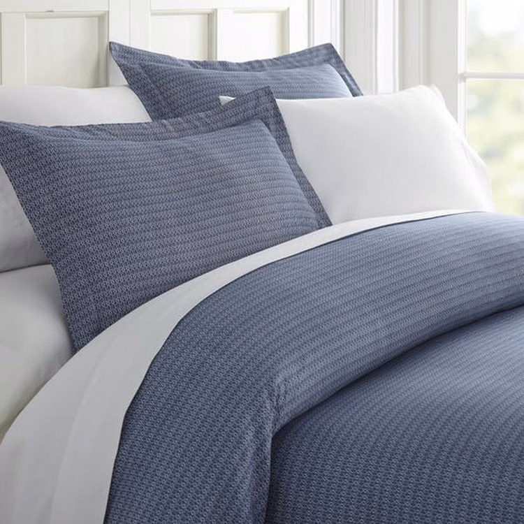 Duvet Cover Sets - Navy Diamond Twin 2 Piece