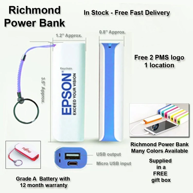 Richmond Power Bank 3000 mAh 1