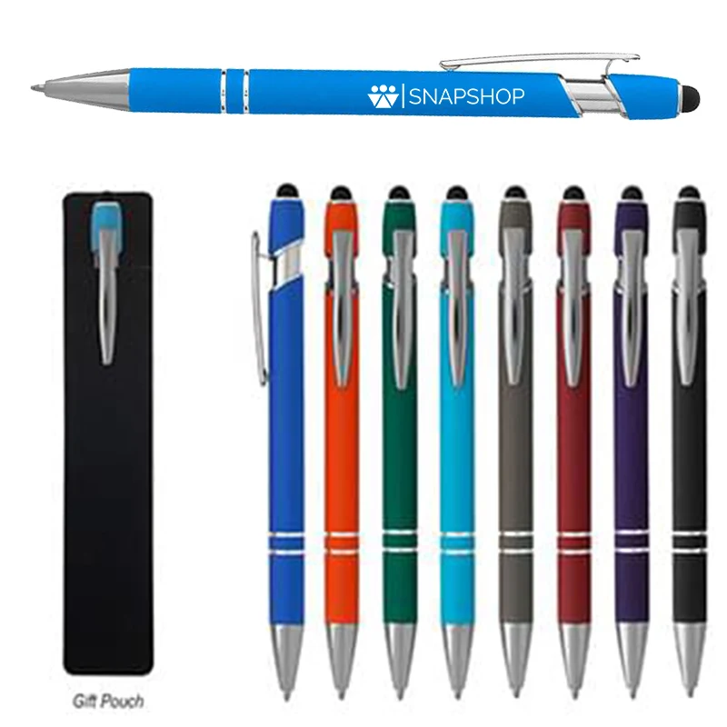 Rubberized Aluminum Stylus Pen 1
