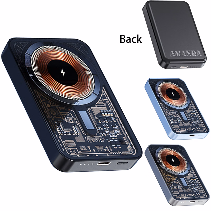 5000 mAh Portable Magnetic Wireless Fast Charging Power Bank