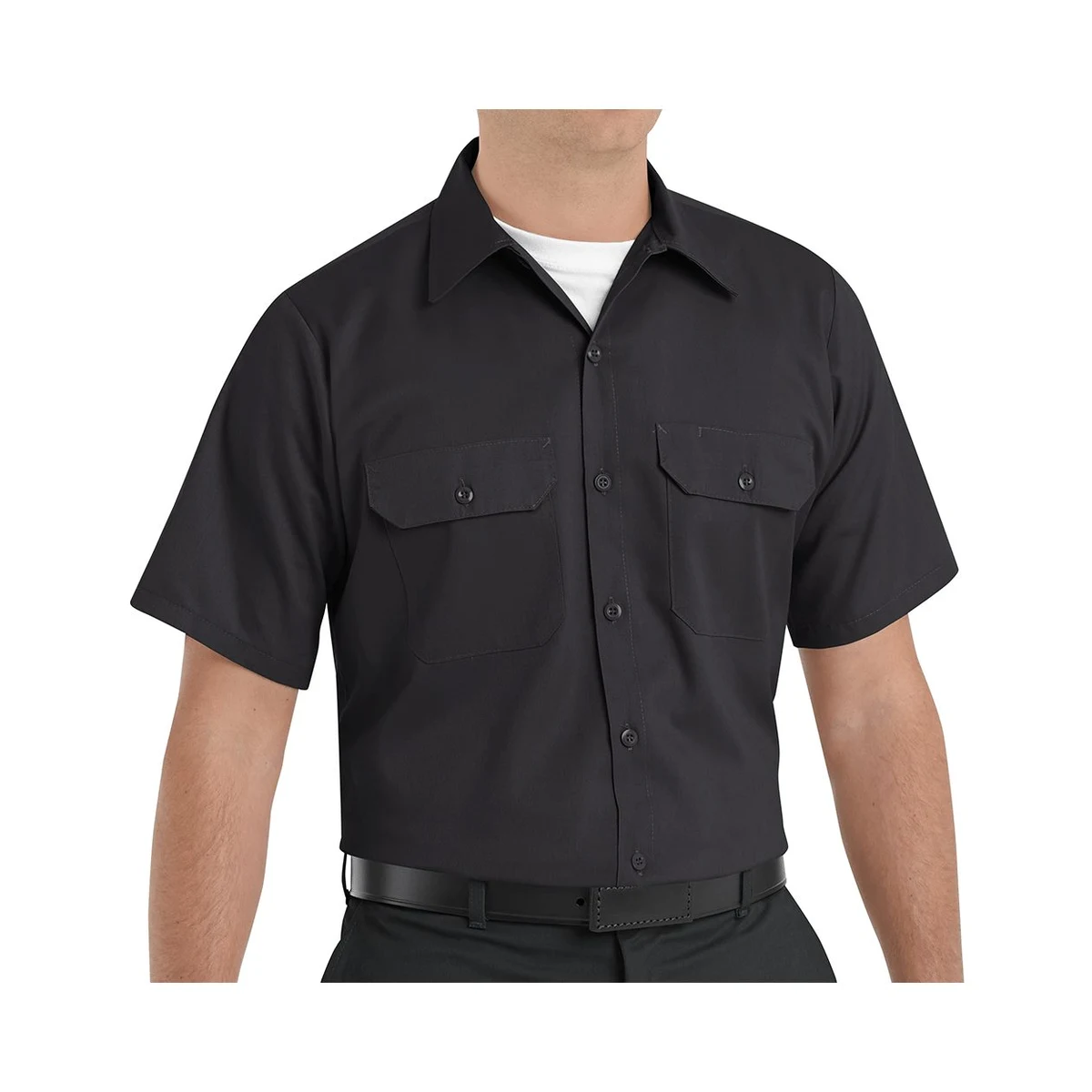 Men's Utility Short Sleeve Work Shirt - ST62 1