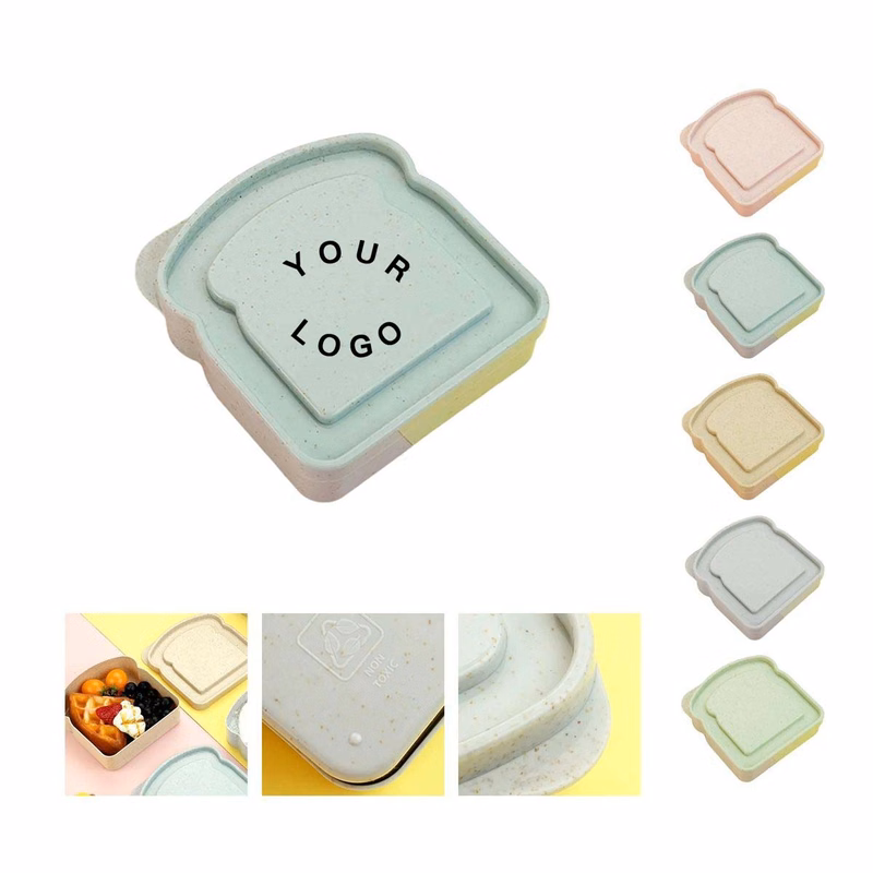 Playful Bread Shaped Food Box for School or Office